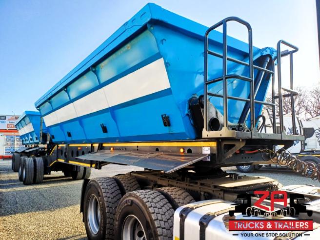 2018 AFRIT 40 CUBE SIDE TIPPER TRAILER #53199